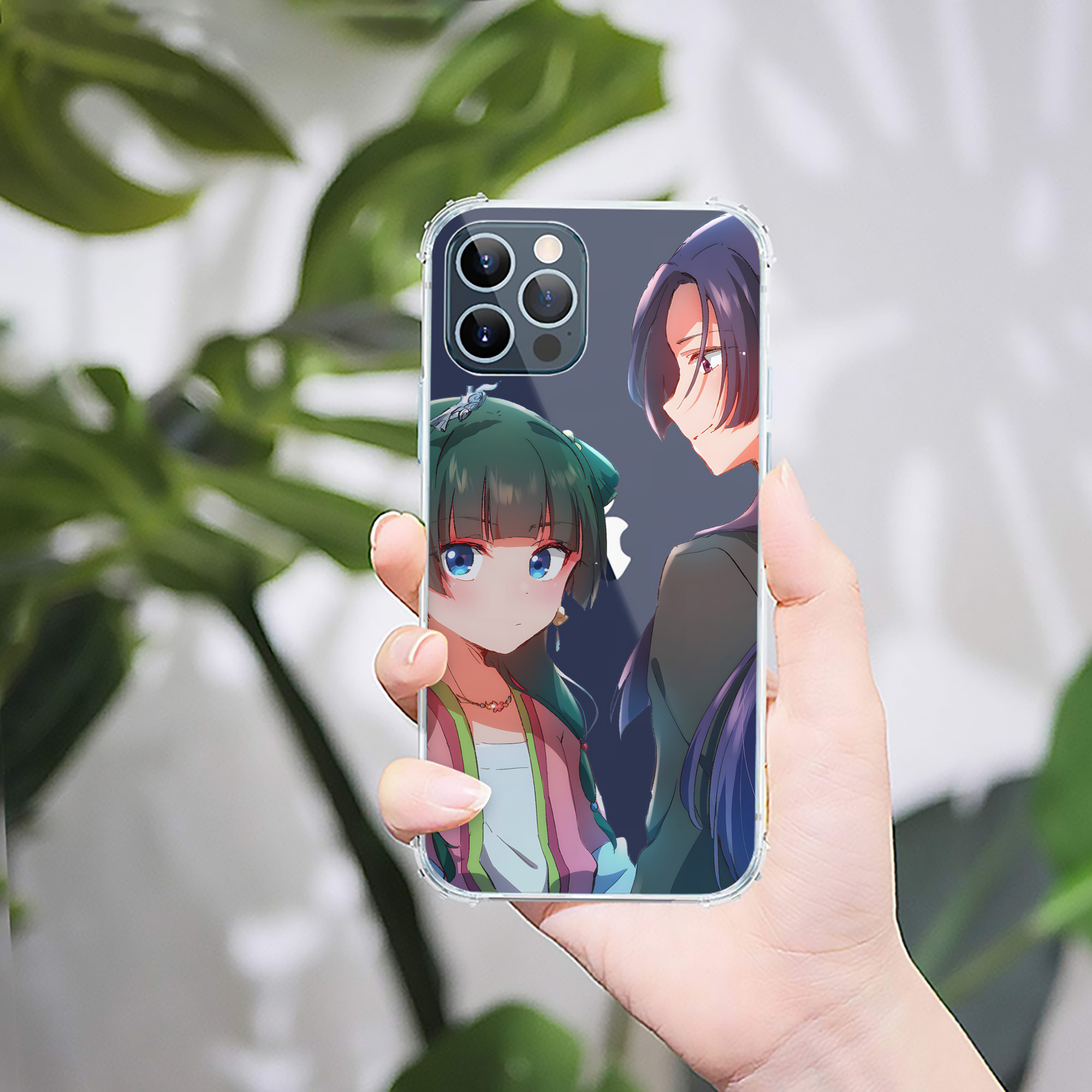 （画像用） 薬屋のひとりごと The Apothecary Diaries 【iPhone 12シリーズ対応】透明スマホケース（クリアソフトケース）